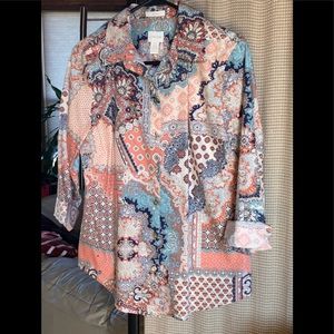 Chico’s Button-Down “No Iron” Shirt.